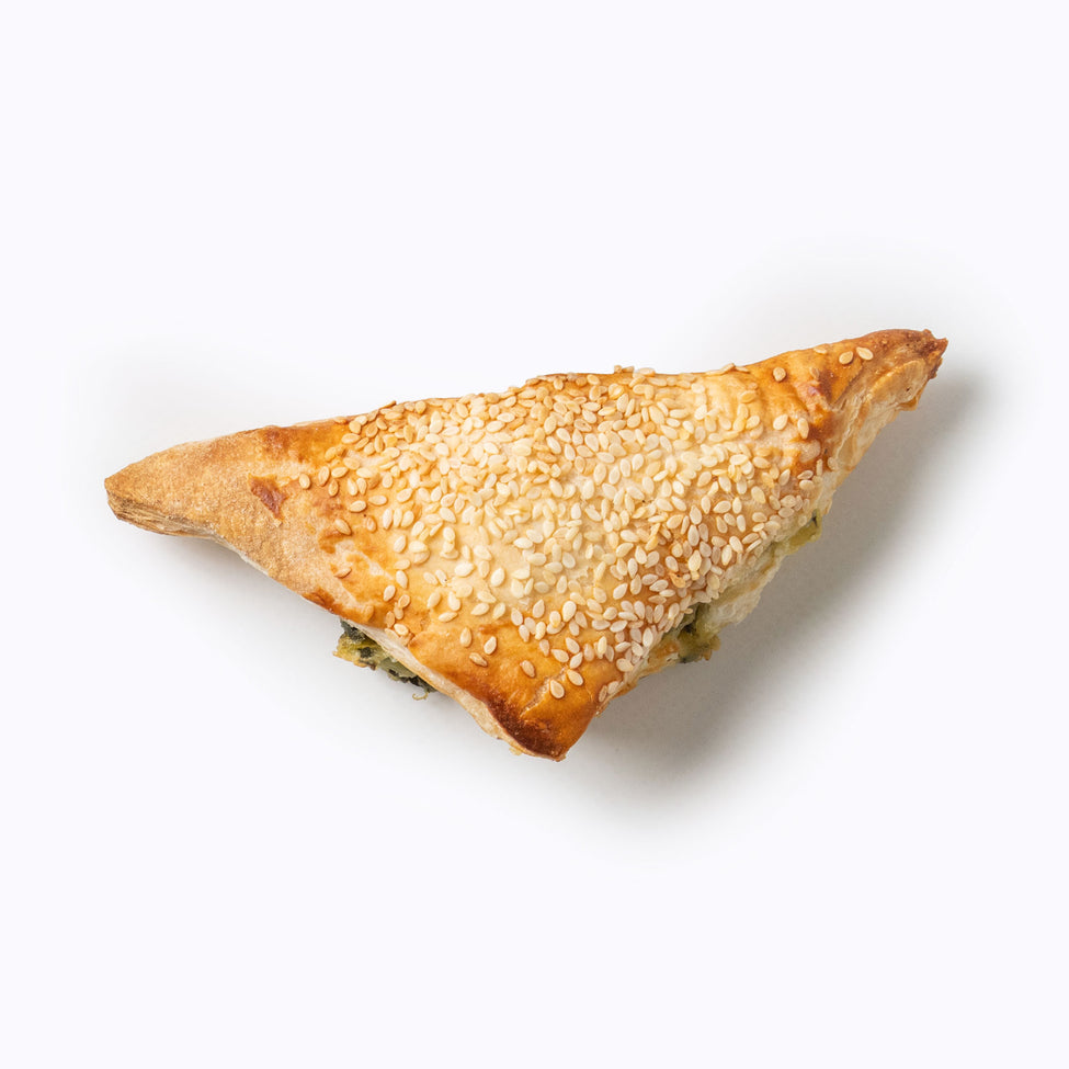 Spinach and feta triangles